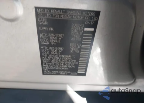 2018 Nissan Rogue Sv z USA, uszkodzony, nr VIN KNMAT2MT3JP506085